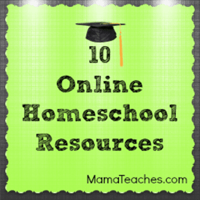 10 Online Homeschool Resources - Mama Teaches