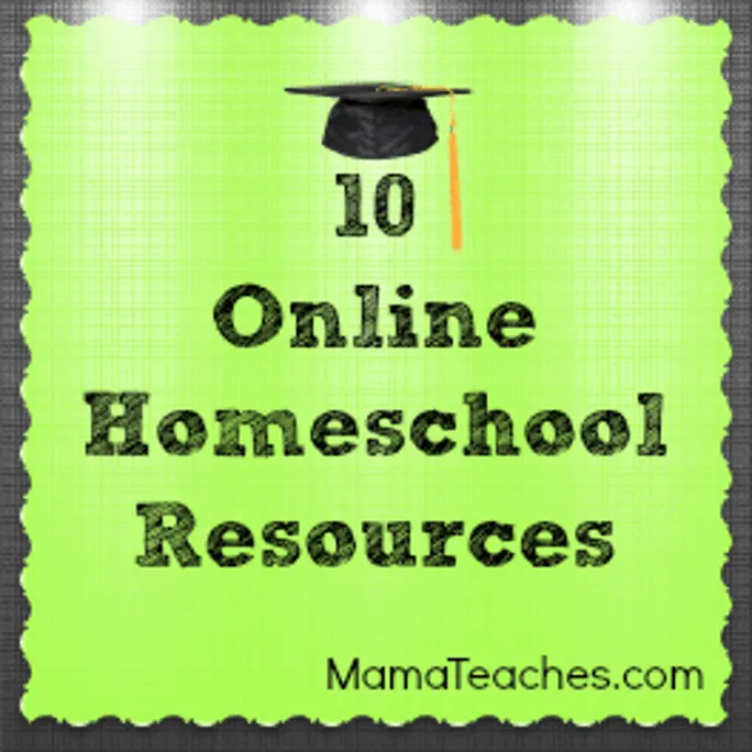 10 Online Homeschool Resources