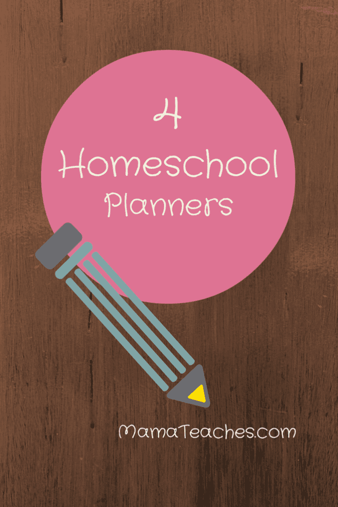 4 Homeschool Planners