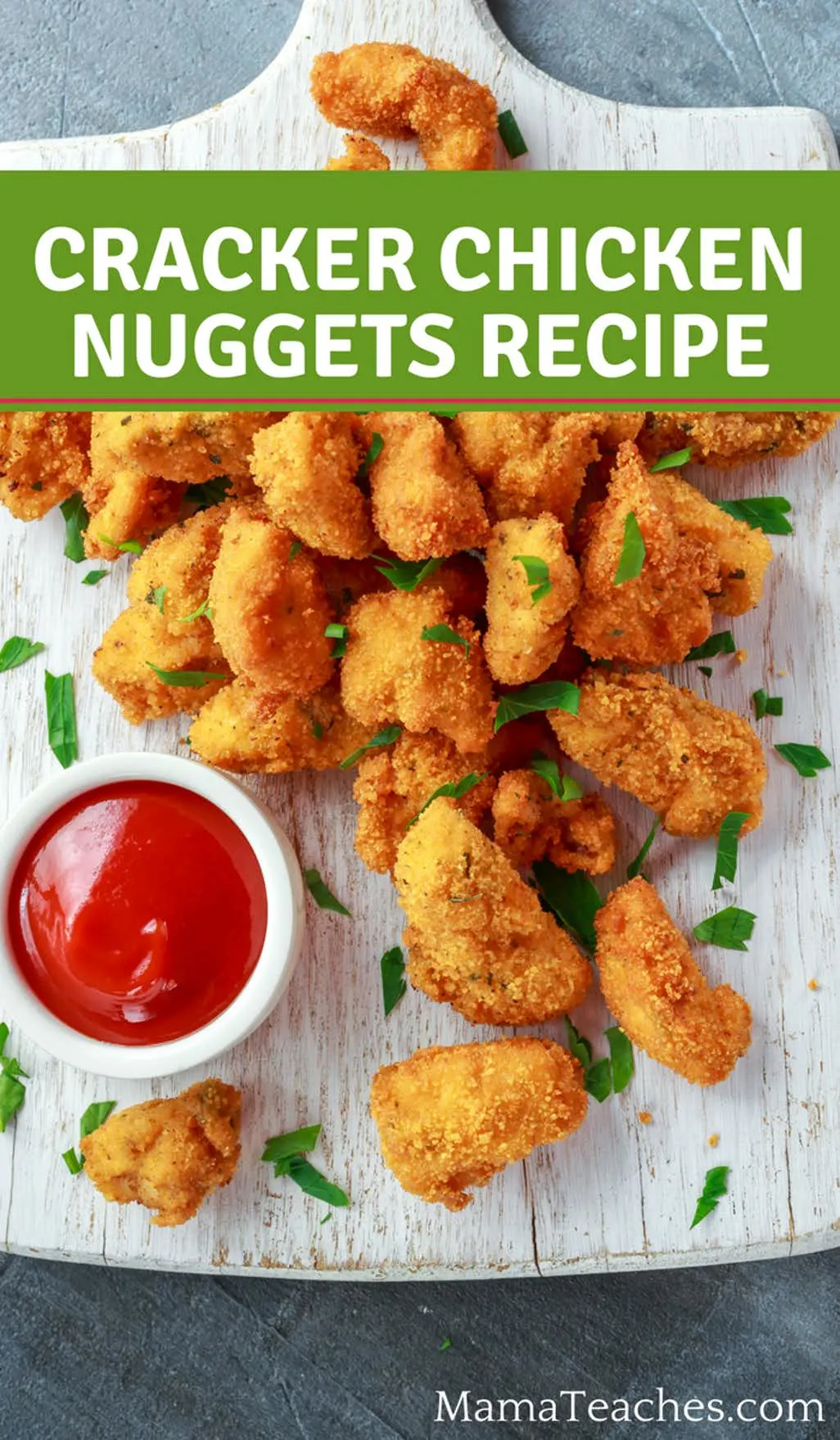 Cracker Chicken Nuggets Recipe