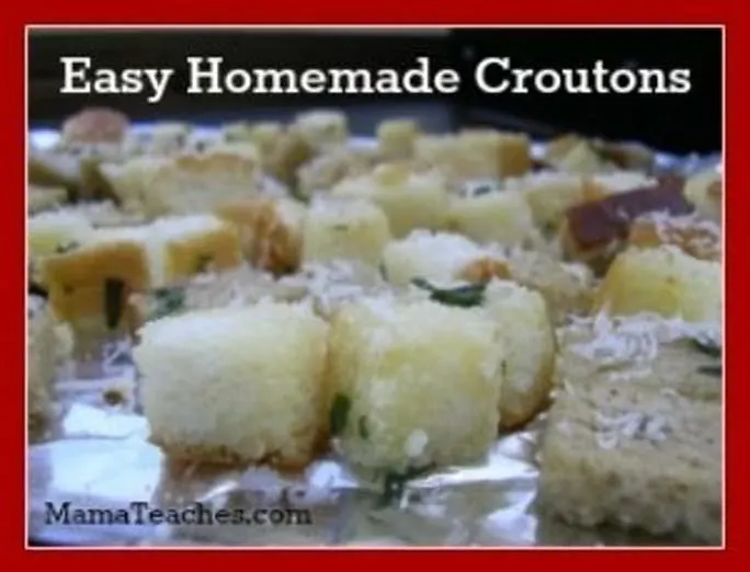 Easy Homemade Croutons