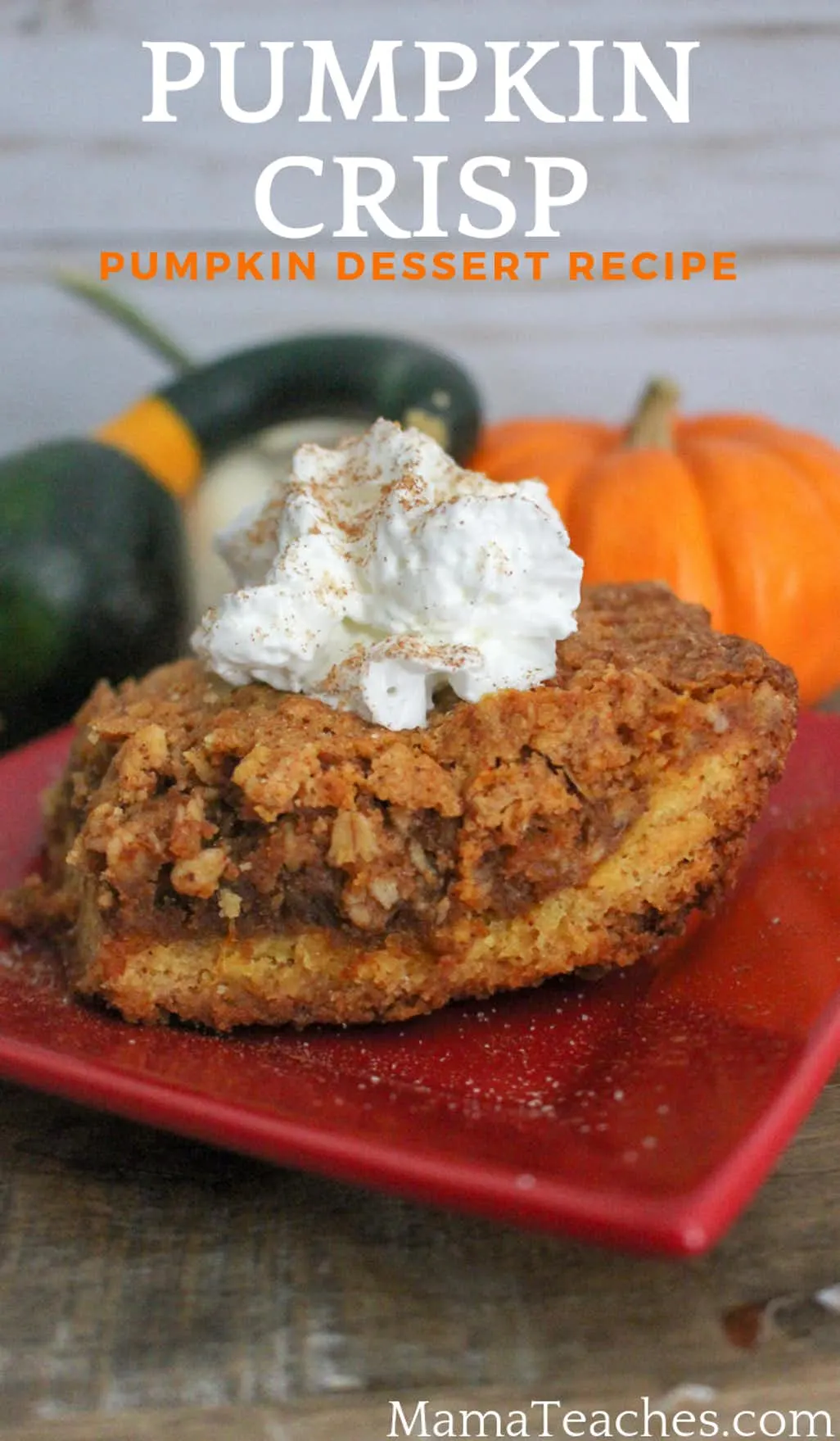 Easy Pumpkin Crisp Dessert Recipe