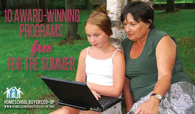 Free Summer Learning at Homeschool Buyers Co-op