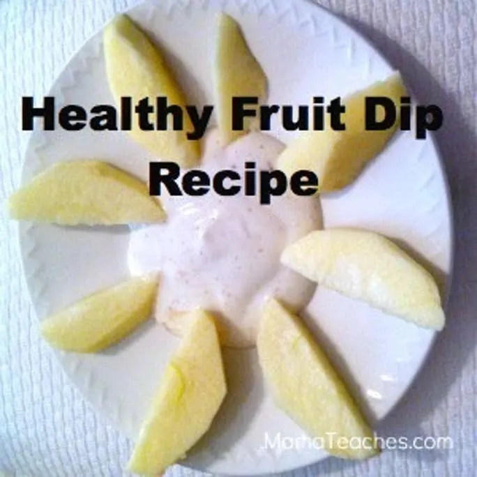 Healthy Fruit Dip Recipe
