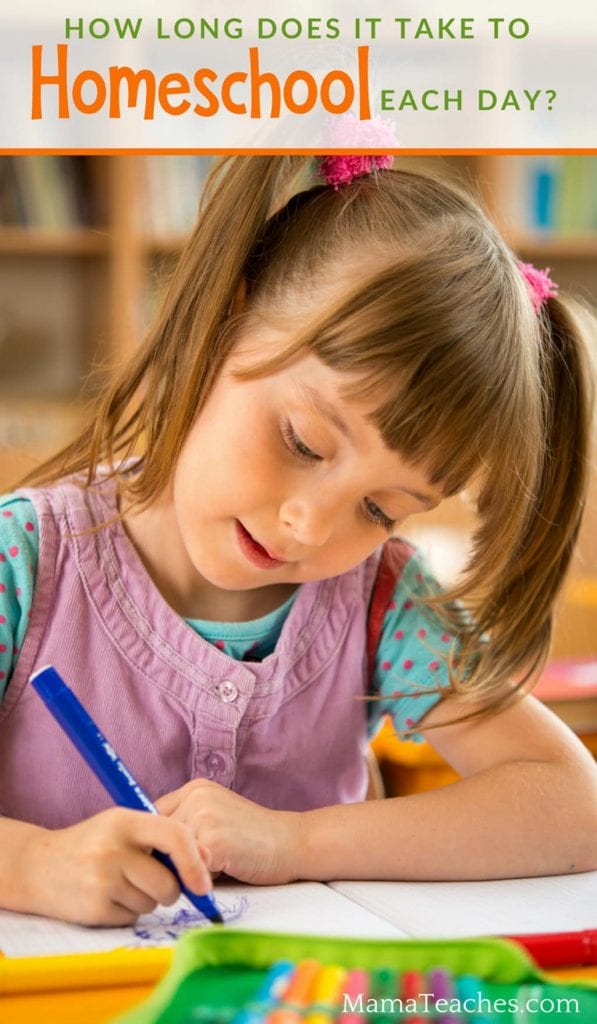 How Many Hours Does It Take to Homeschool? Mama Teaches