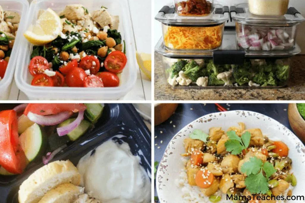 Meal Planning Quick Lunches