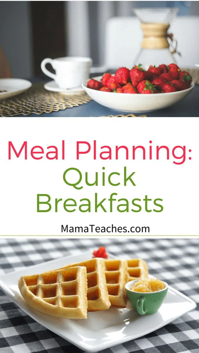 Quick Breakfasts for Busy Mornings