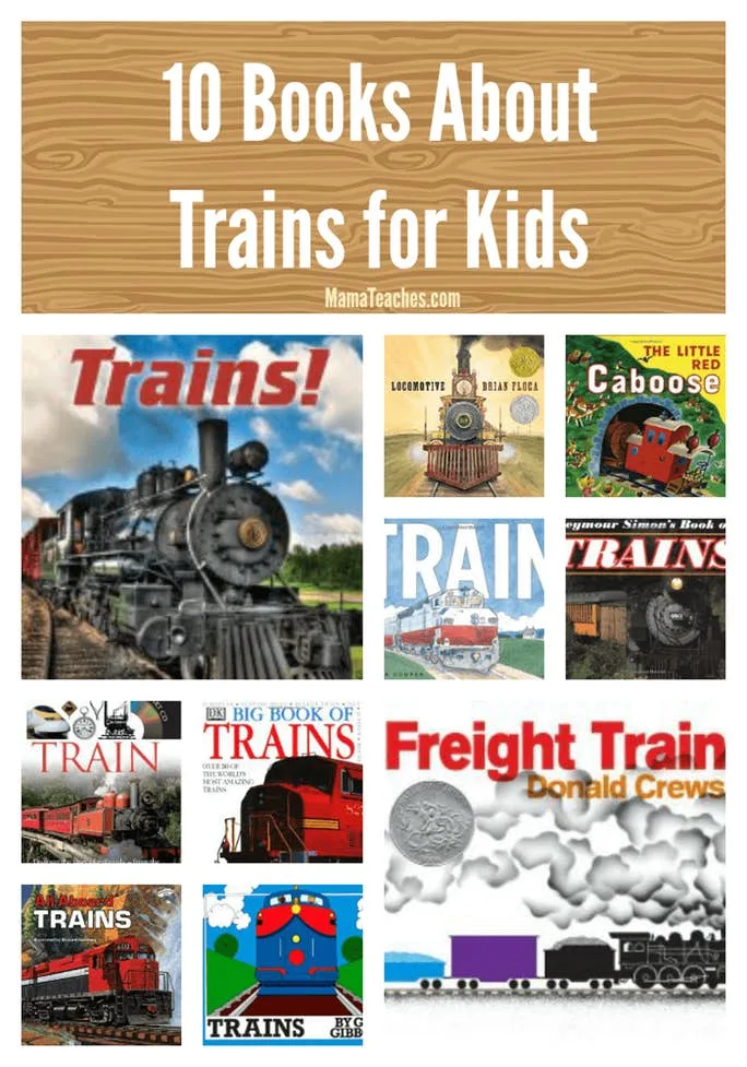 Books About Trains for Kids