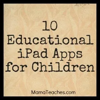 10 Educational iPad Apps for Kids