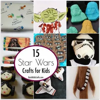 15 Star Wars Crafts for Kids