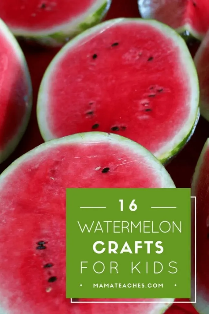 16 Watermelon Crafts for Kids