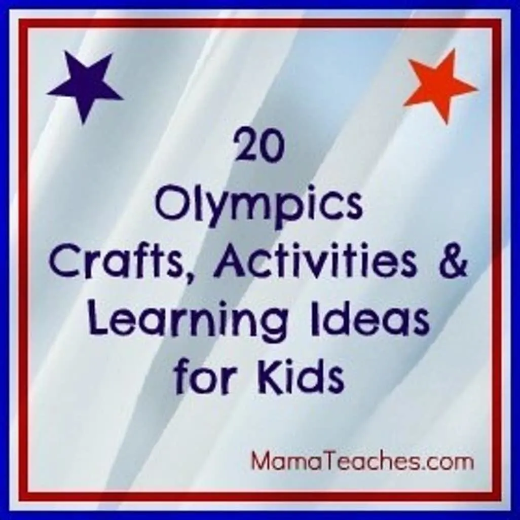 20 Olympic Crafts, Activities, and Learning Ideas for Kids