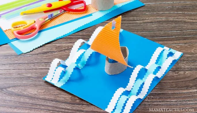 Easy and Fun Summer Arts and Crafts for Kids - Messy Little Monster