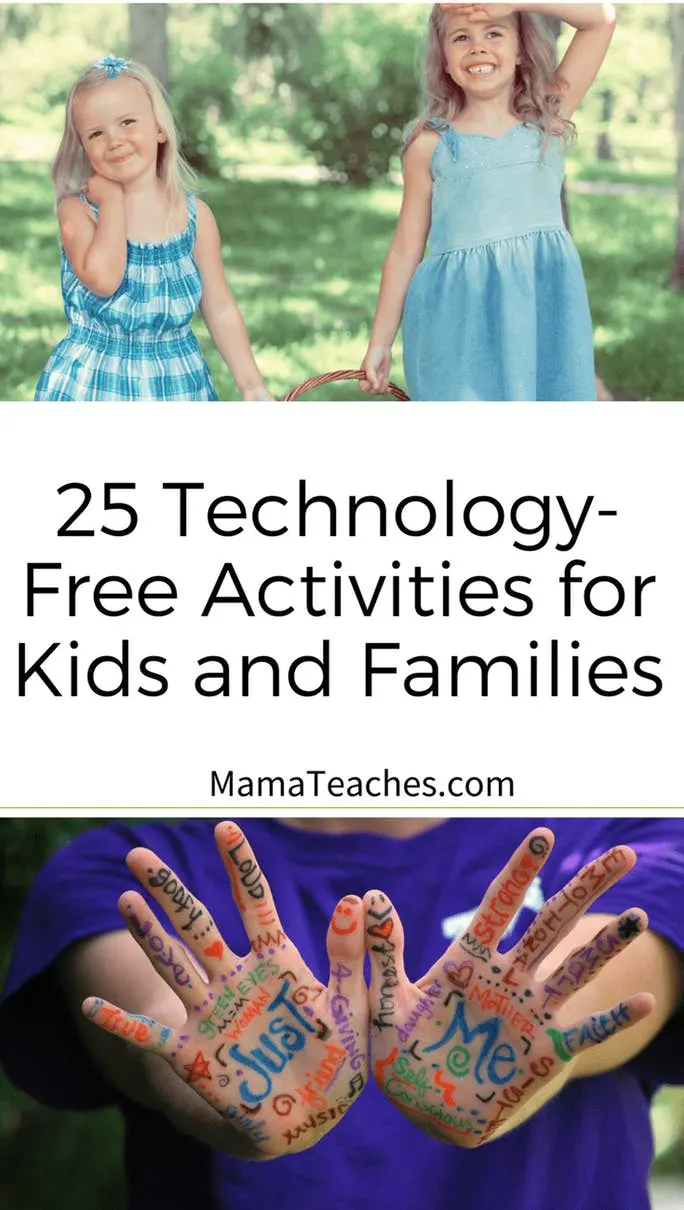 25 Technology-Free Activities for Kids and Families