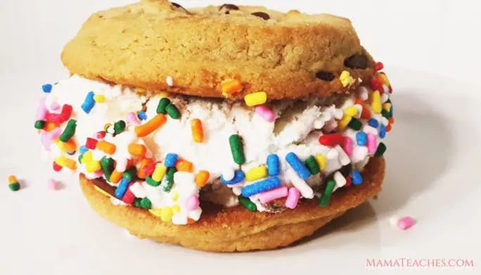 5 Minute Ice Cream Sandwich Recipe