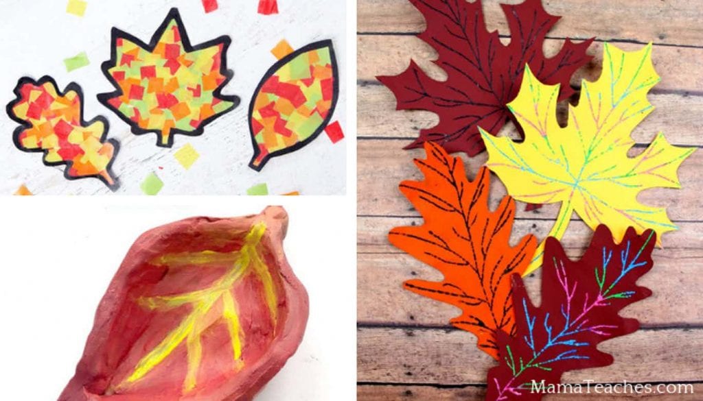 5 Fun Fall Leaf Crafts for Kids - Mama Teaches