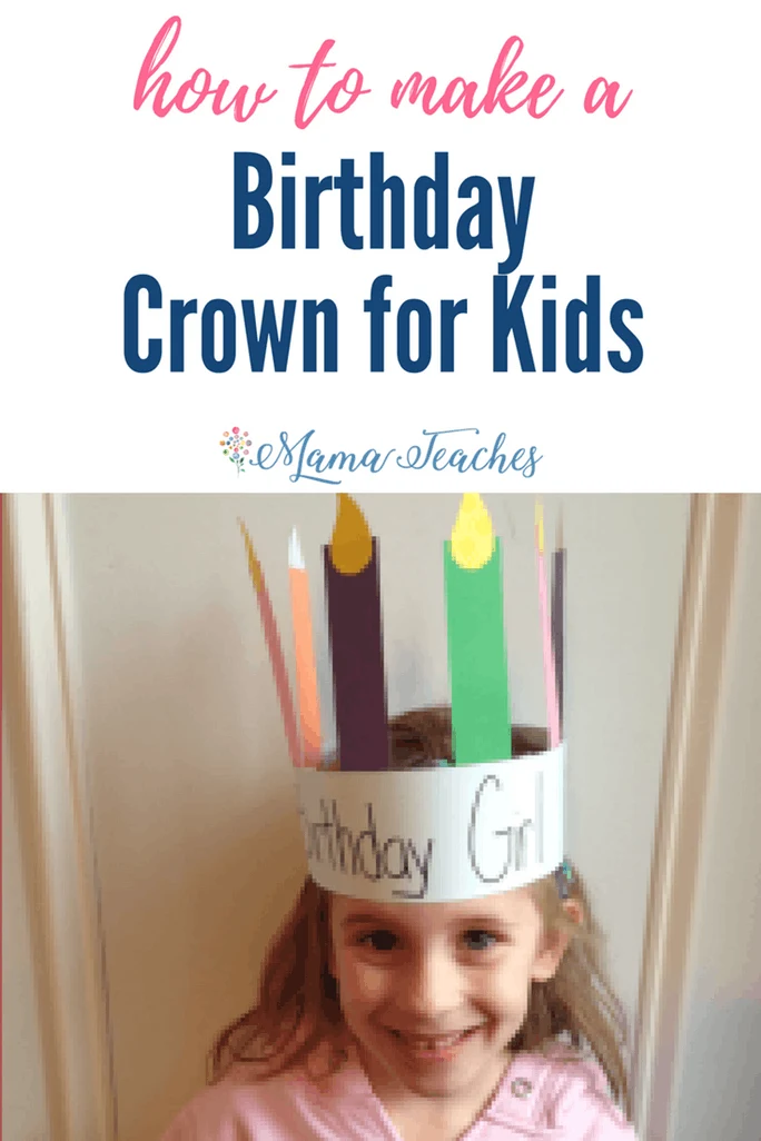 Birthday Crown Craft for Kids