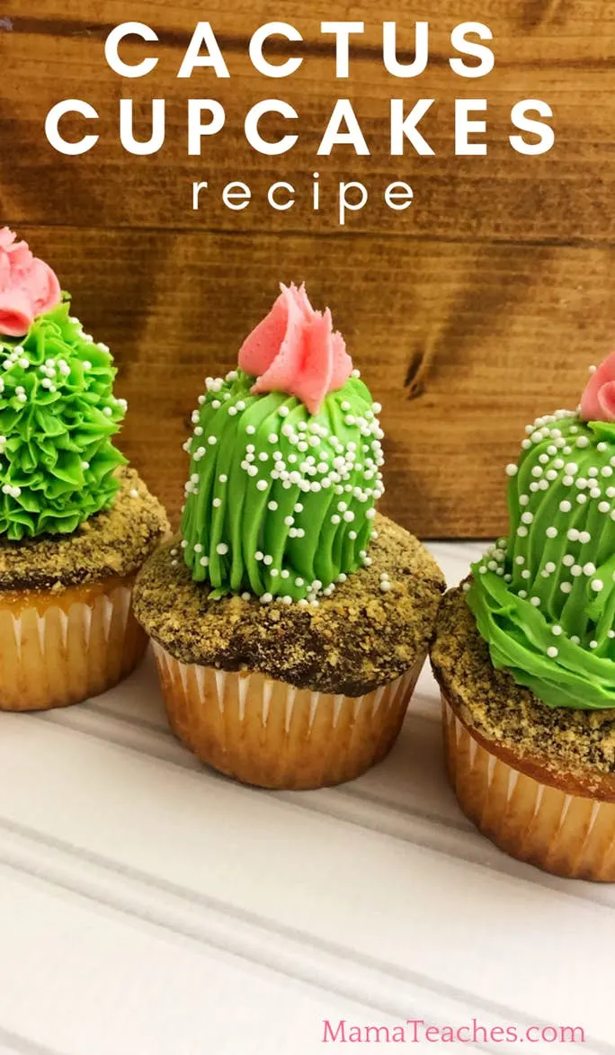 Cactus Cupcakes Recipe