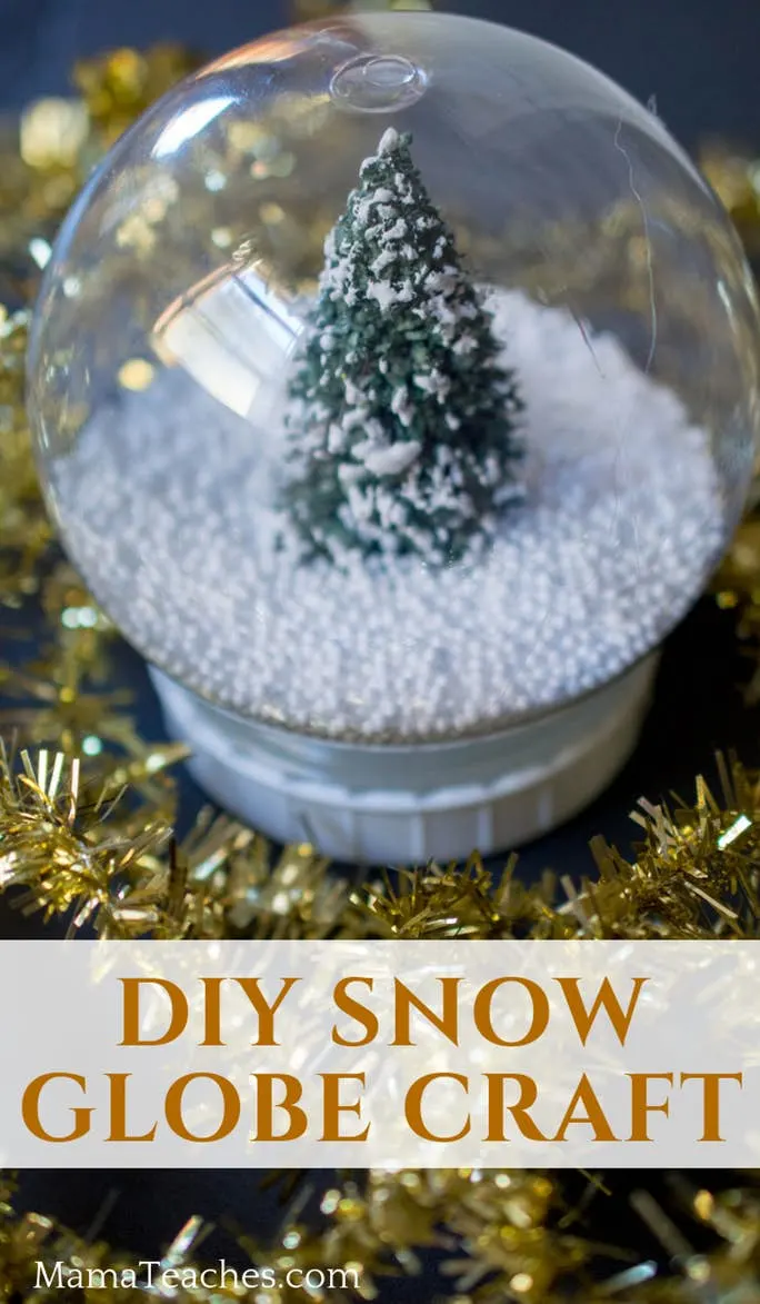 DIY Snow Globe Craft