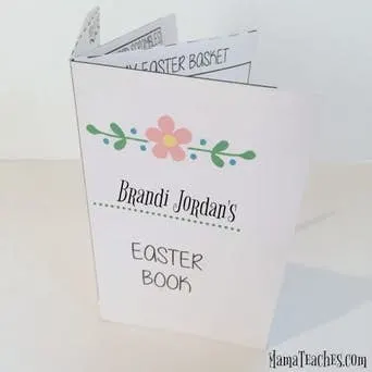 Easter Printable for Kids: Foldable Mini-Book