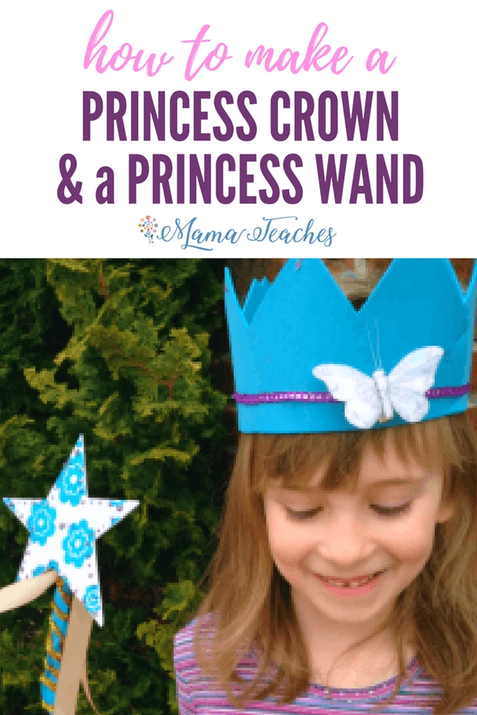 Easy Princess Crown and Wand Crafts for Kids