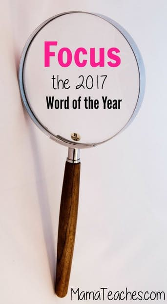 Focus – 2017 Word of the Year