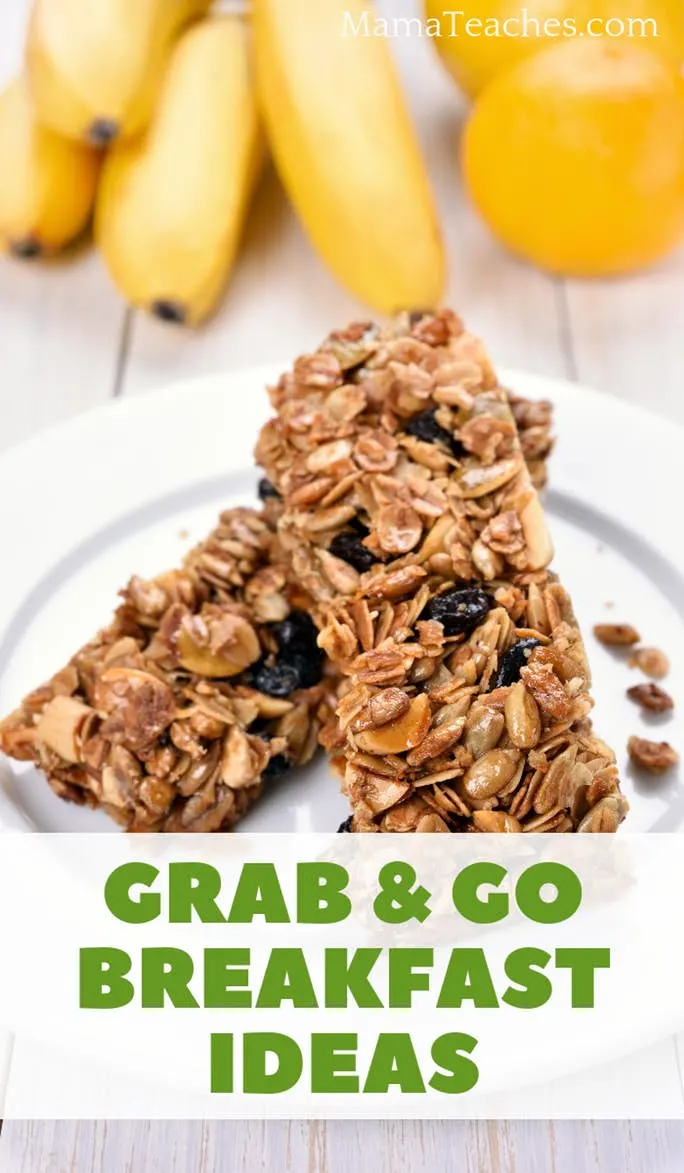 Grab and Go  Breakfast Ideas