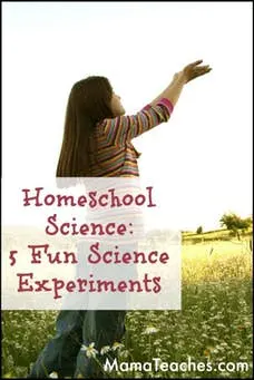 Homeschool Science - 5 Fun Science Experiments