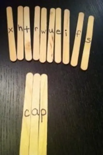 How to Build Words and Silly Sentences with Craft Sticks