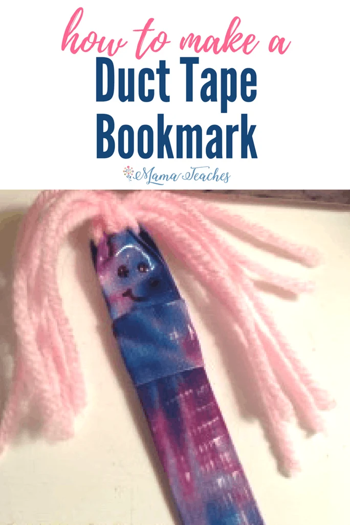 Duck Tape Bookmark: A Fun and Simple Craft for Kids - The Simply Crafted  Life