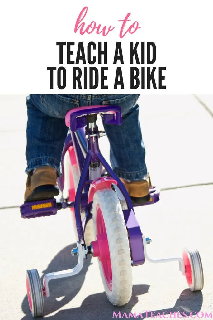 How to Teach a Kid to Ride a Bike