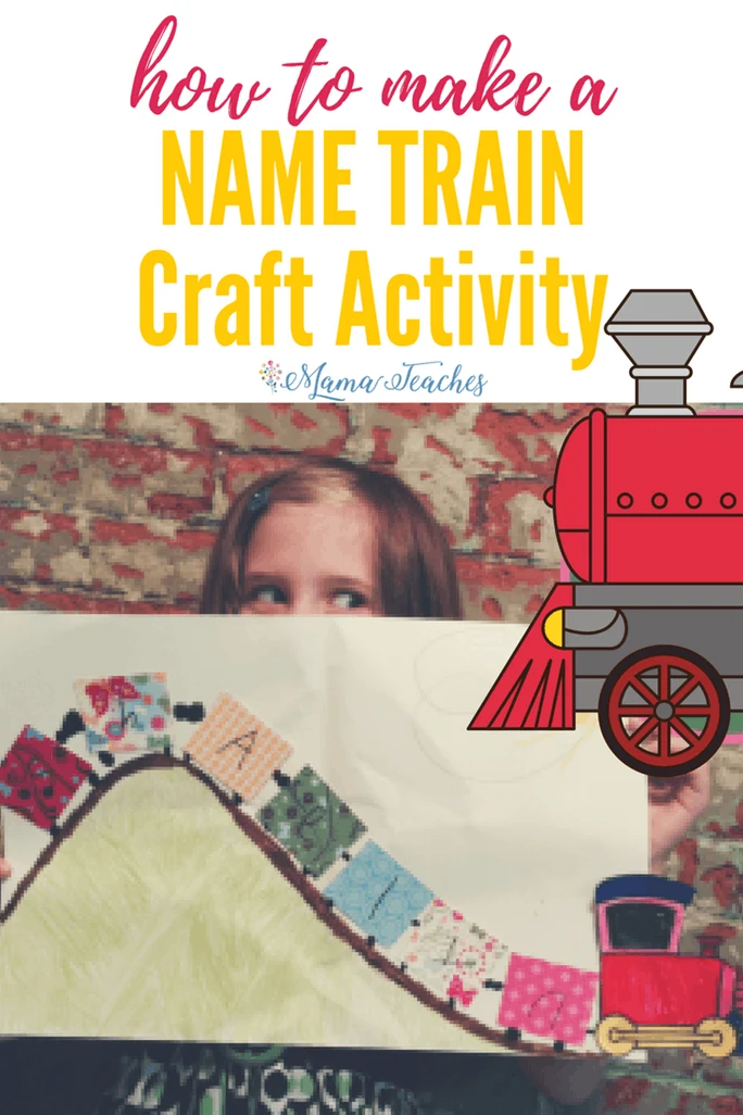 Name Train Craft Activity