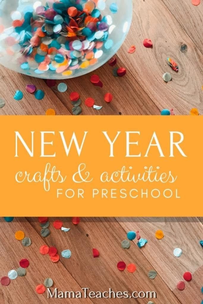 New Year's Crafts for Preschoolers