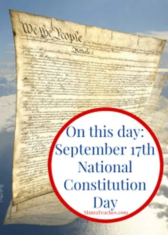 September 17th is Constitution Day