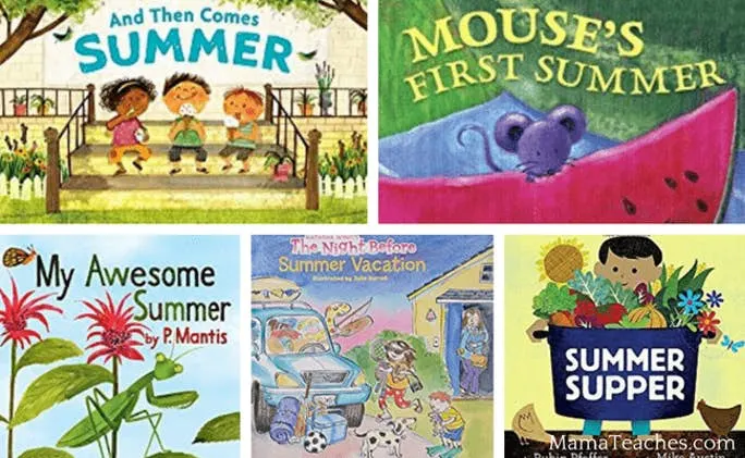 Summer books for preschoolers