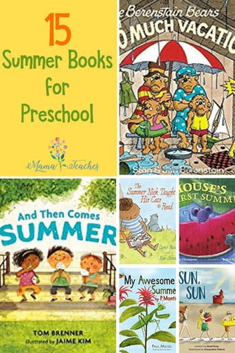 Summer Books for Preschool - Mama Teaches