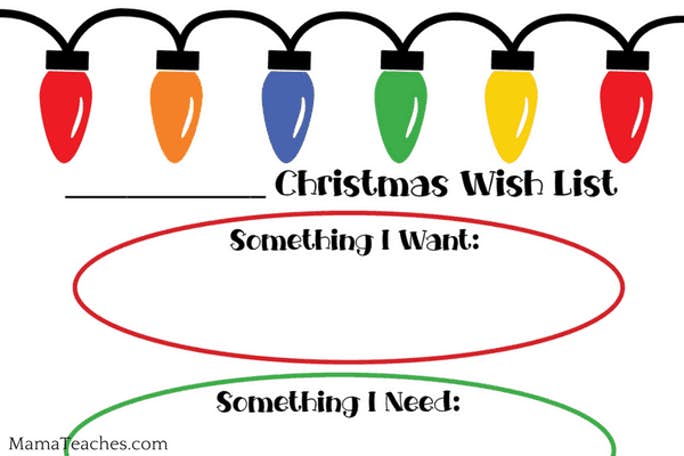 Taking Back the Holidays - 4 Things Christmas Wish List