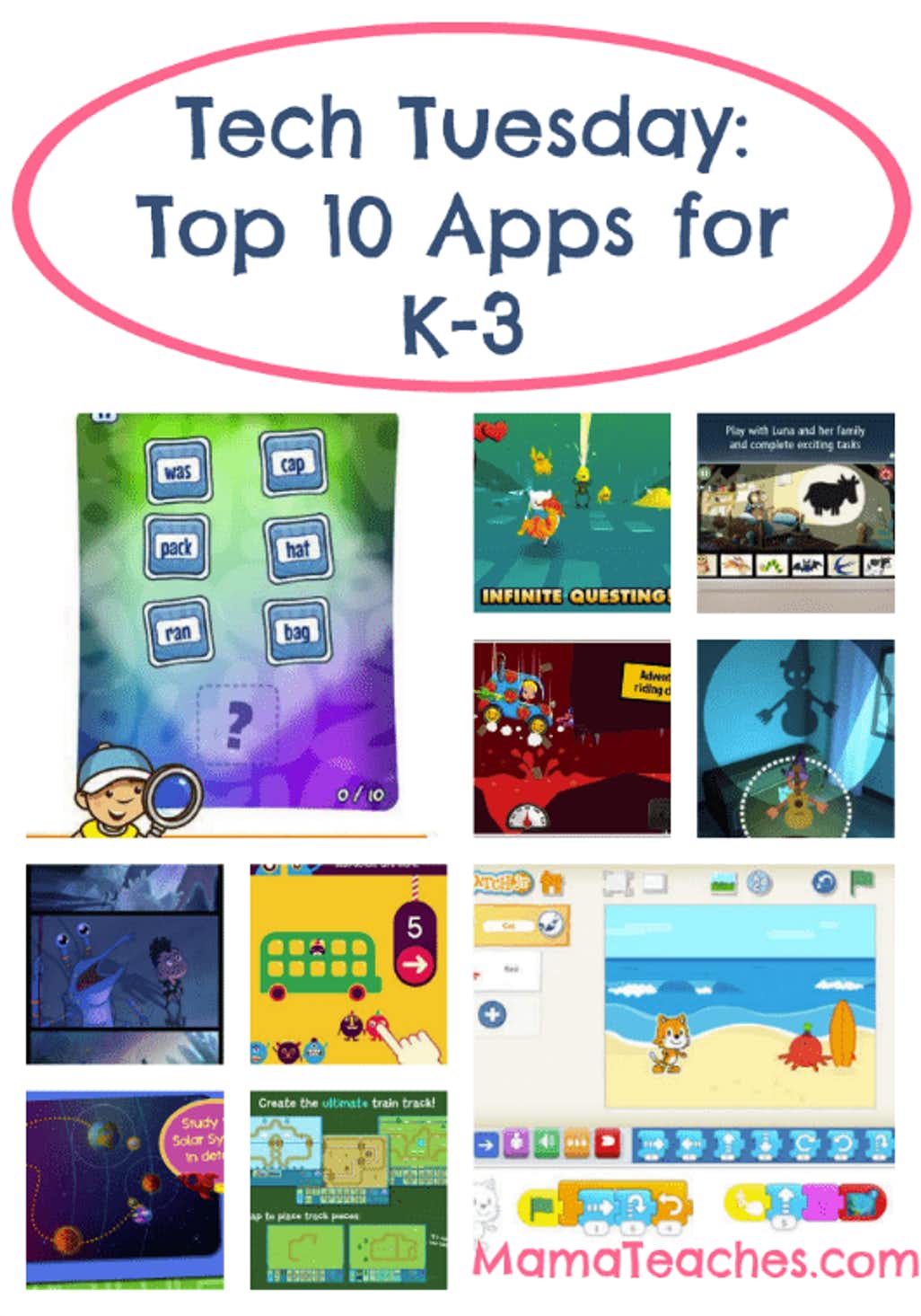 Top 10 Apps for K-3