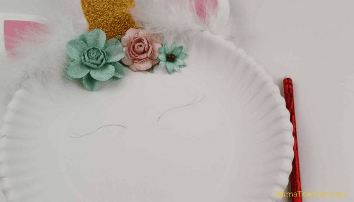 Unicorn Paper Plate Craft