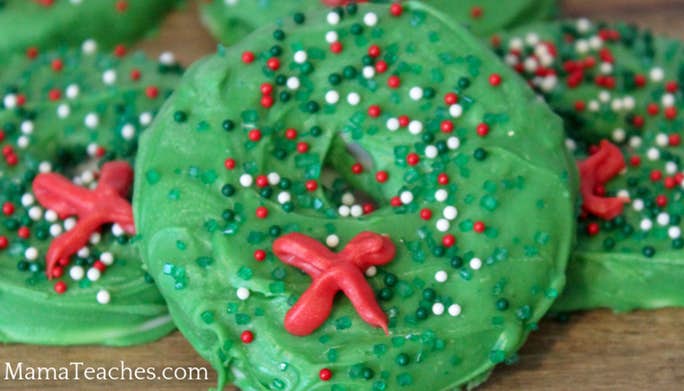 Wreath Christmas Cookies Recipe