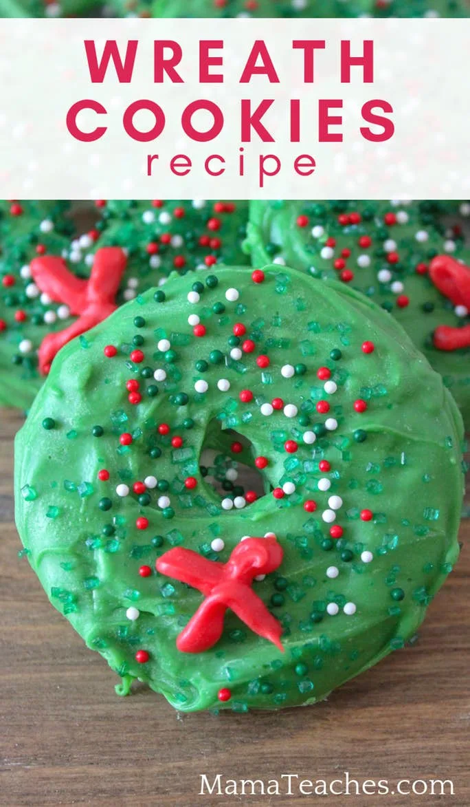 Wreath Christmas Cookies Recipe