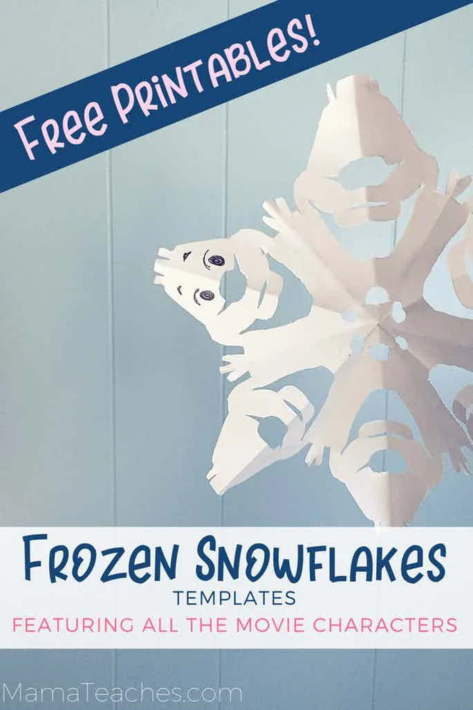 Frozen Snowflake Templates