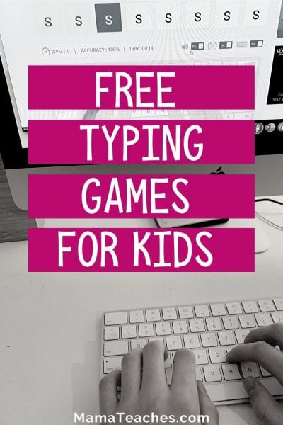 FREE Typing Games for Kids {and Adults!} - Mama Teaches