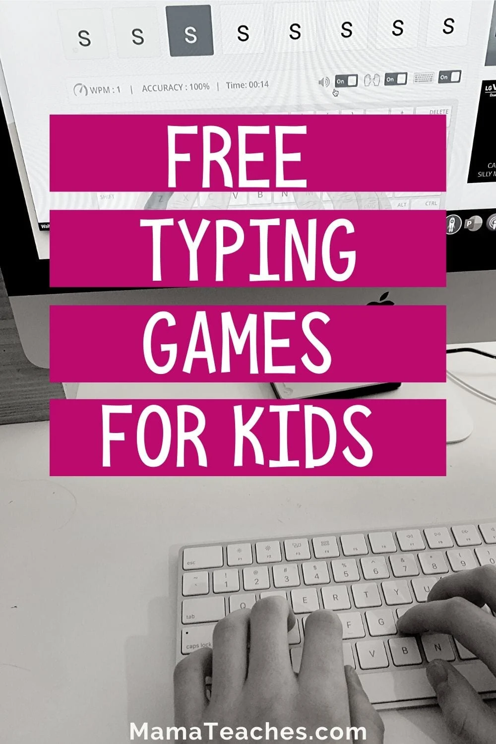 FREE Typing Games and Lessons for Kids - MamaTeaches.com