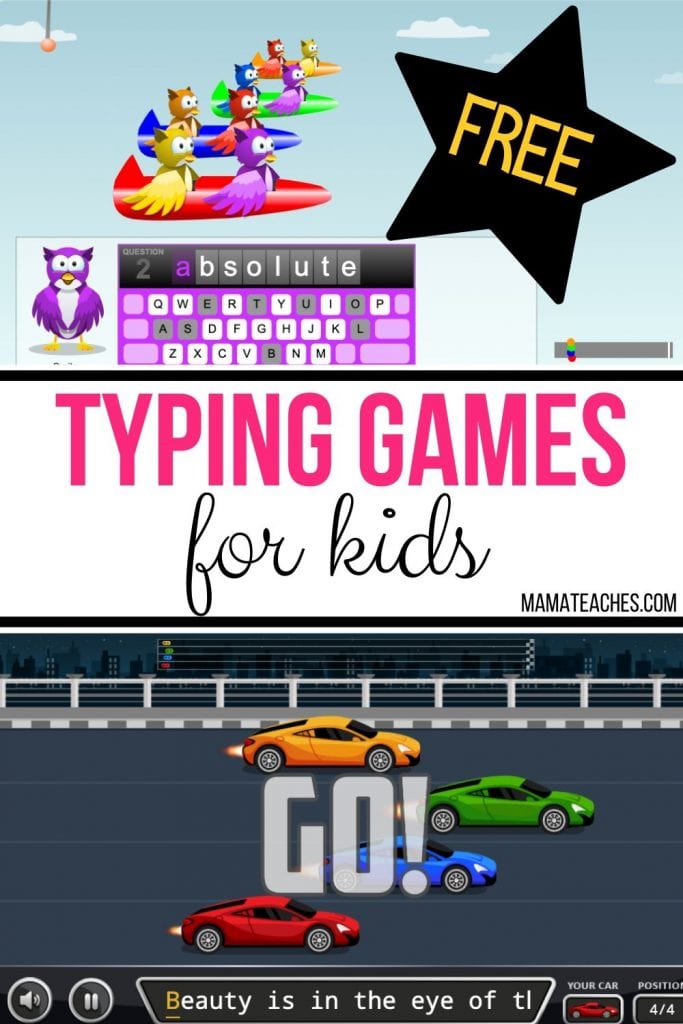 Free Typing Games for Kids