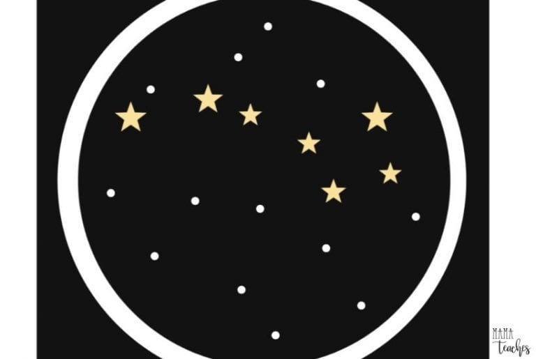 Constellations for Kids: Printable Constellation Cards - Mama Teaches