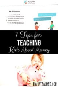 7 Ideas For Teaching Kids About Money - Mama Teaches