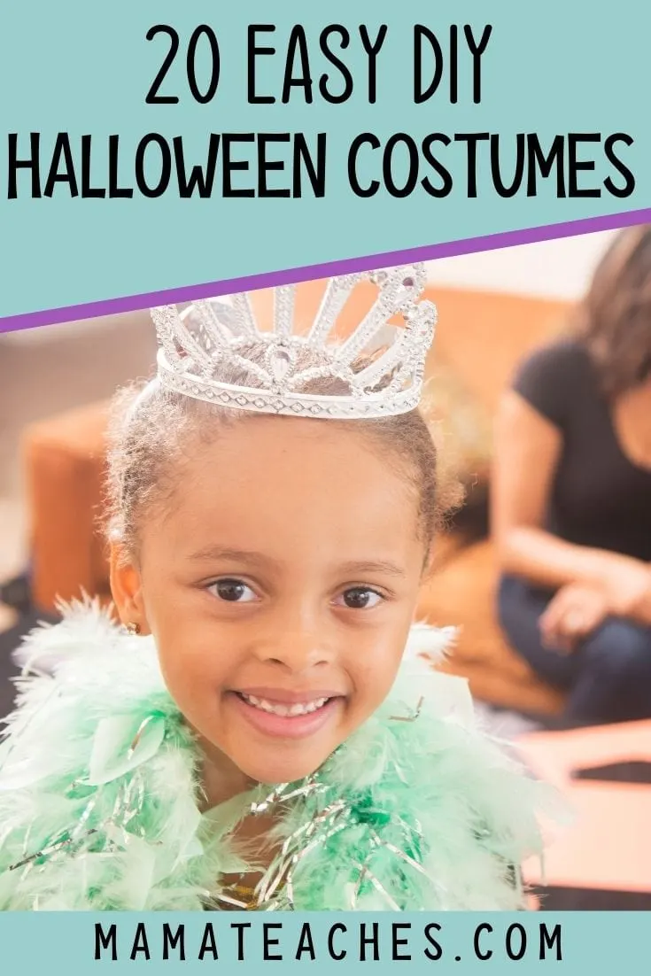 20 Easy DIY Halloween Costumes for Kids - Many of them are No-Sew!