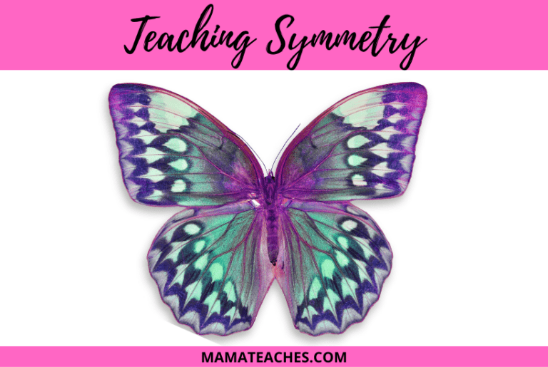 Activities For Teaching Symmetry - Mama Teaches