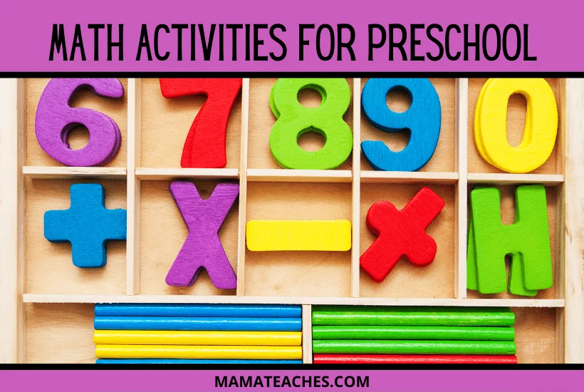 Math Activities for Preschool